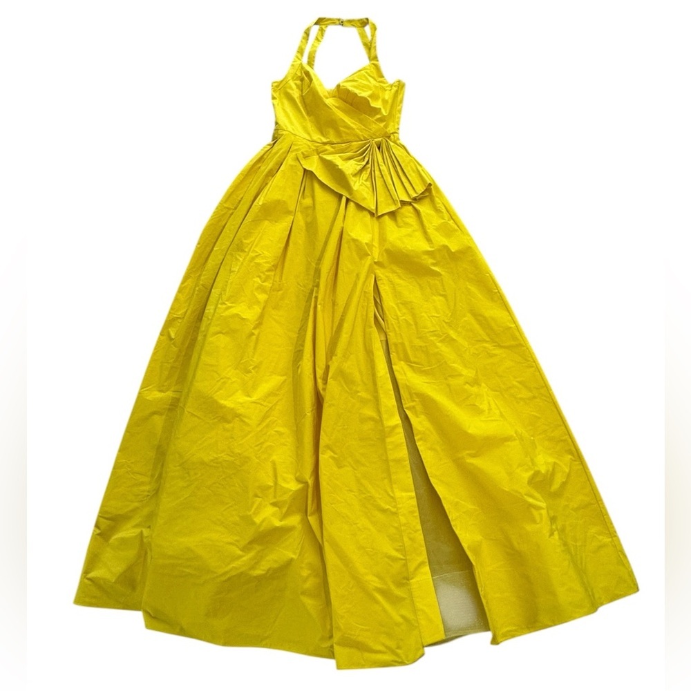MARCHESA**Elegant Yellow Ball Gown Evening Dress***US 6***$995 - Picture 2 of 8